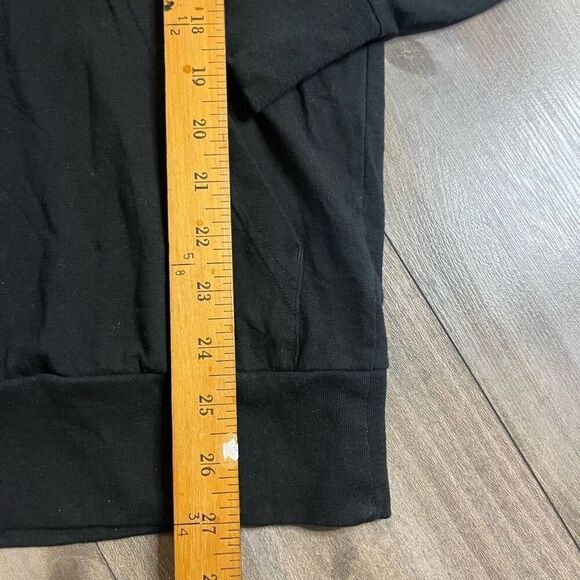 Lacoste Black Casual Pullover Hoodie Men‎ Medium - Picture 4 of 6